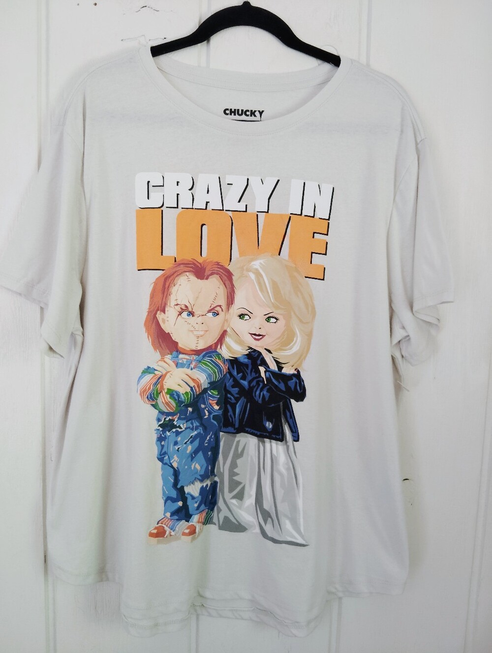 NWT!! Chucky 'Crazy In Love'  Graphic Tee